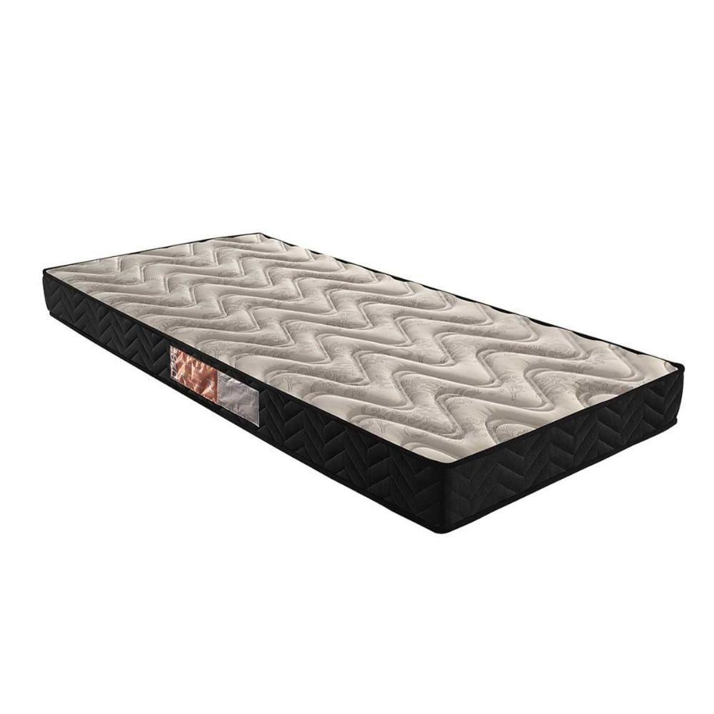 Colchão Solteiro Espuma D28 Pasquale Black (88x188x16) - Paropas - 1