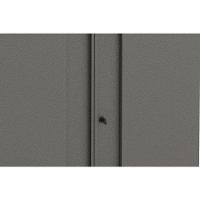 Armário Multiuso P- área Serviço Aéreo Multibox Aço 2 Portas C- Chave 80cm Preto cinza - 2