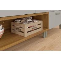 Cozinha Completa Princesa 1 Armário + 2 Balcões + 2 Paneleiros C5p32 Freijo off White - Nesher - 10