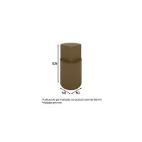 Módulo Cozinha Henn Connect Kit 8Un Pés Madeira P/ Balcão de Rústico-Henn - 2