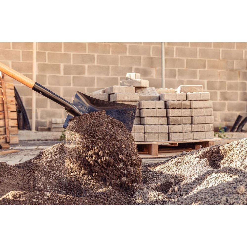 Pá Quadrada Tramontina 472-20 Em Aço Com Cabo De Madeira 120 Cm - 3
