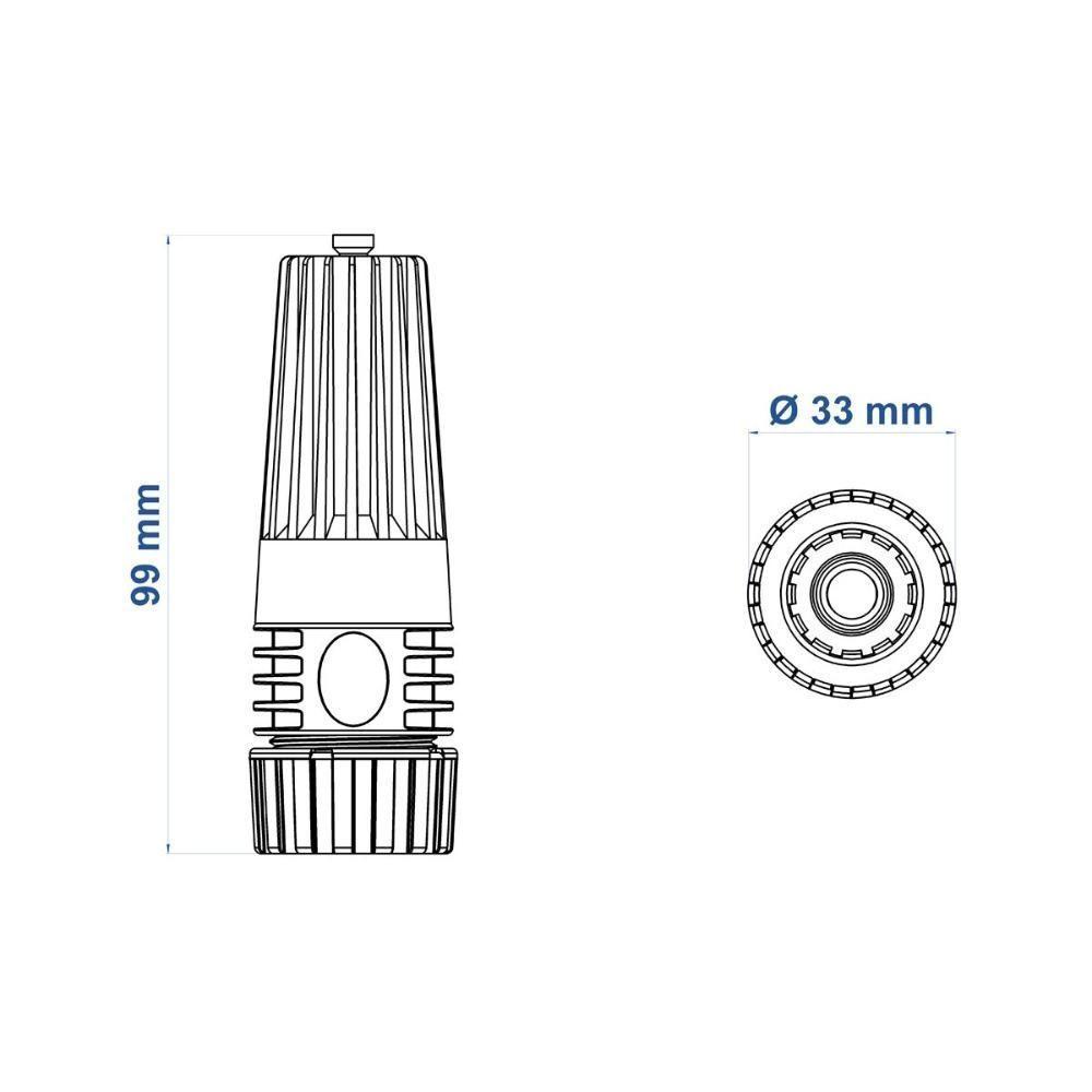 Esguicho Com Engate Rosqueado Tramontina E Jato Regulável - 4