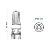 Esguicho Com Engate Rosqueado Tramontina E Jato Regulável - 4