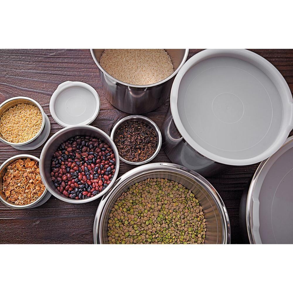 Recipiente Tramontina Cucina Sem Tampa Em Aço Inox Preparar E Servir 24 Cm 5,2 L - 5