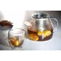 Jogo 6 Copos De Chá Café De Parede Dupla 250ml Bugatti - 2