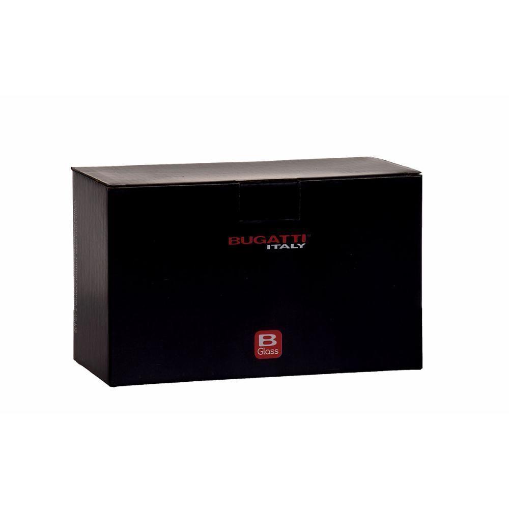 Jogo 6 Copos De Café De Vidro Parede Dupla 80ml Bugatti - 2