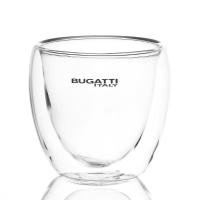 Jogo 6 Copos De Café De Vidro Parede Dupla 80ml Bugatti - 5