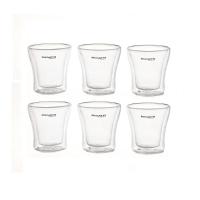 Jogo 6 Copos De Shots De Parede Dupla 100ml Bugatti - 1