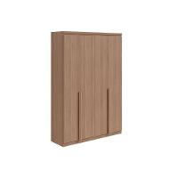 Guarda Roupa Solteiro 4 Portas e 2 Gavetas Alonzo New Branco - Lopas - 5