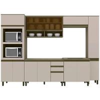 Cozinha Completa Connect 7 Peças (2 Aéreos+2balcões+2paneleiro+1complemento) S-pia Duna-cristal - 5