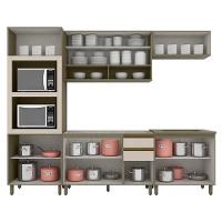 Cozinha Completa Connect 6 Peças (2 Aéreos+2balcões+1paneleiro+1complemento) S-pia Duna-cristal - 9