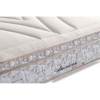 Conjunto Box Queen: Colchão Molas Herval Maxspring American + Base CRC Suede Gray(158x198)