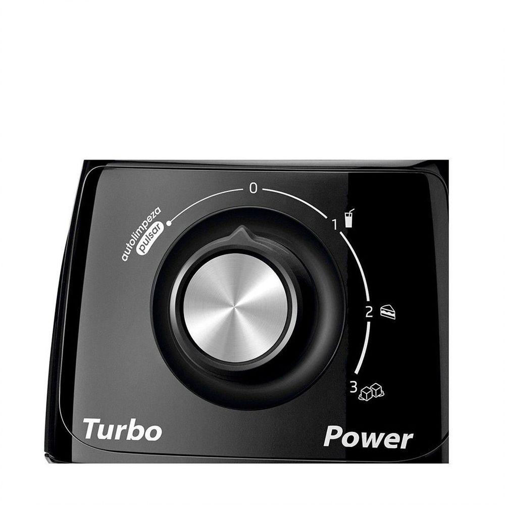 Liquidificador L99 Turbo Power 3 Velocidades E Pulsar 500w De Potência Mondial Preto 220v - 7