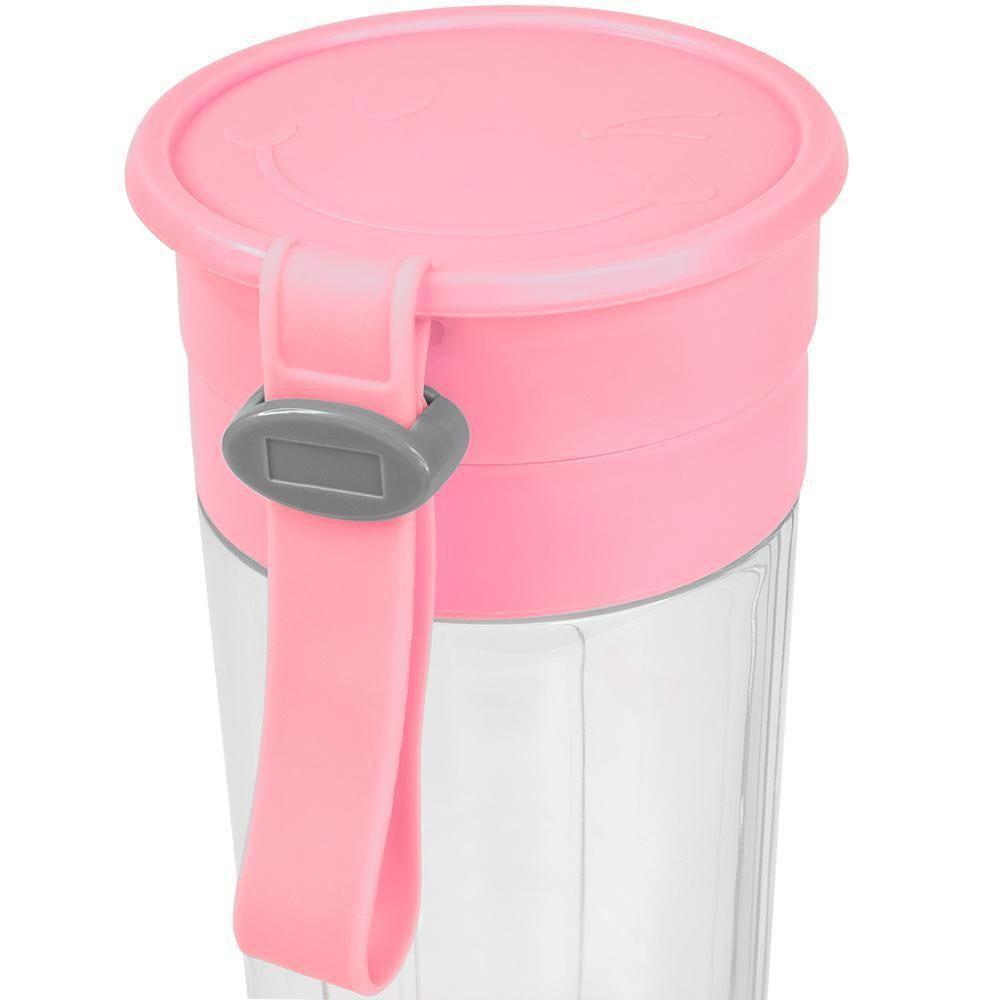 Mini Liquidificador Portátil Usb Recarregável ( Rosa ) - 3
