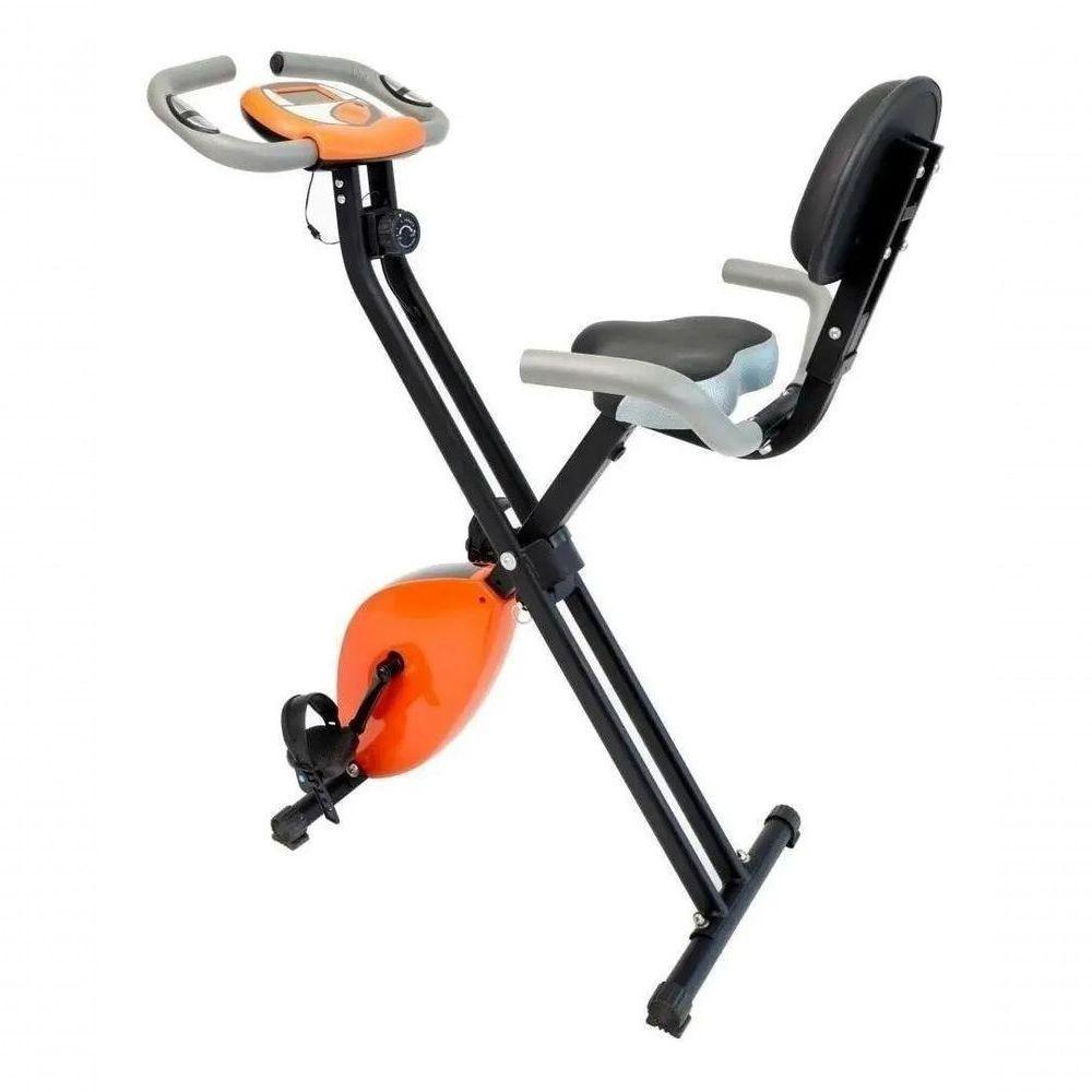 Bicicleta Ergometrica Dobravel - Laranja E Preto - 3