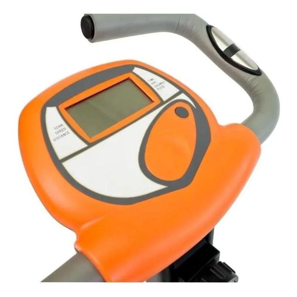 Bicicleta Ergometrica Dobravel - Laranja E Preto - 6