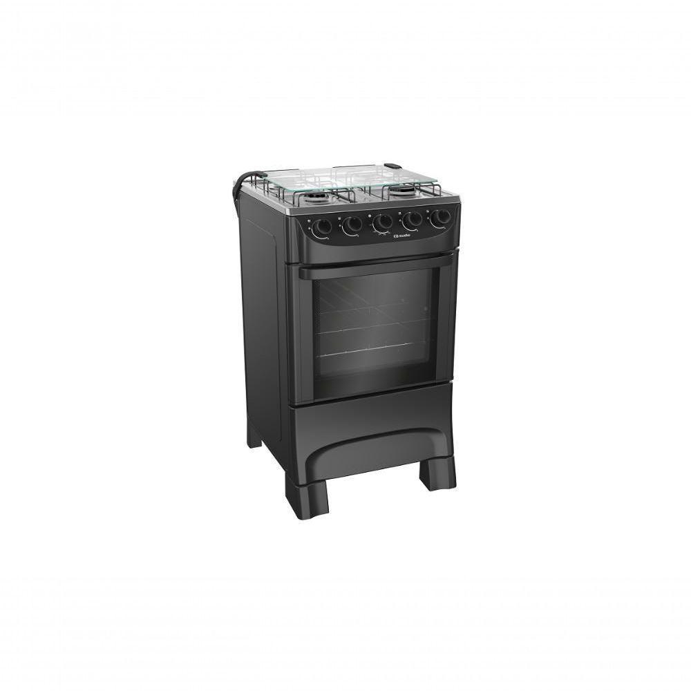 Fogão Mueller 4 Bocas Preto Fosco Mfi4ba - Bivolt - 4