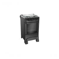 Fogão Mueller 4 Bocas Preto Fosco Mfi4ba - Bivolt - 4