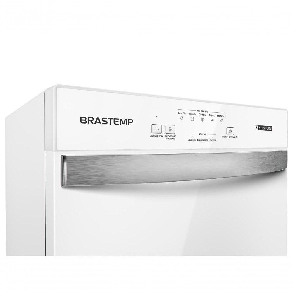 Lava-louças Brastemp 8 Serviços Com Ciclo Pesado Cor Branca Blf08bbbna - 220v - 5