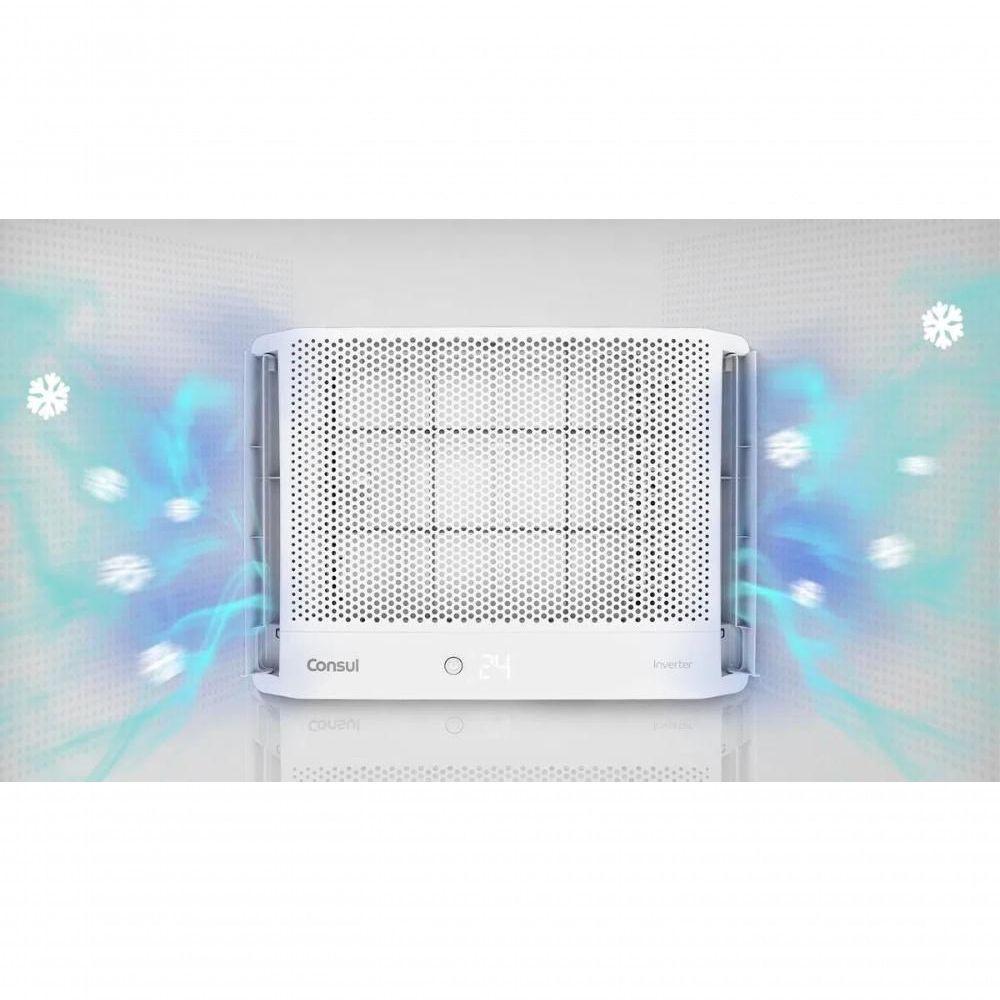Ar Condicionado De Janela Consul 7.000 BTUS Frio Eletrônico Inverter Branco Cck07bbxna Bivolt - 7