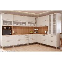 Armário Aéreo p/ Cozinha Bella Porta Tempero 52 cm Freijo - MGM - 3