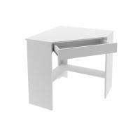 Mesa de Escritório Canto ME4169 c/ 1 Gaveta Amêndoa - Tecno Mobili - 3