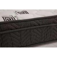 Cama Box Baú Queen: Colchão Espuma D45 Ortobom Light + Base CRC Suede Black(158x198) - 2
