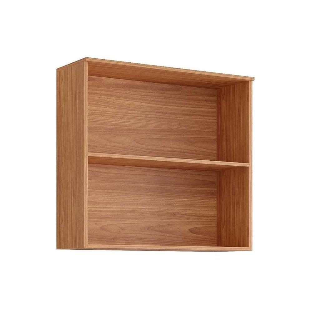 Armário Aéreo P- Cozinha Bella C-2portas Basculantes 80 Cm Freijo - Mgm - 4