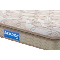 Cama Box Casal: Colchão Espuma D45 Probel Guarda Costas + Base CRC Suede Clean(138x188) - 3