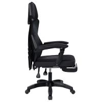 Cadeira De Escritório Com Rodinha Fortt Verona Preta - Cegf01-p - 8