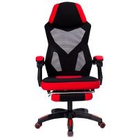 Cadeira De Escritório Com Rodinha Fortt Verona Vermelha - Cegf01-v