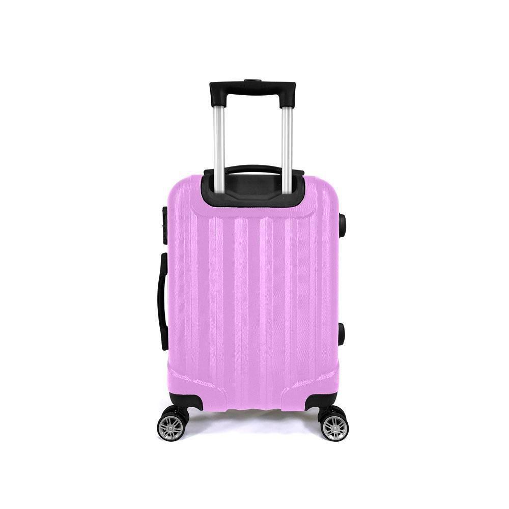 Mala De Bordo Abs 4 Rodas Adventure Fortt Rosa - Mab01-ra - 6