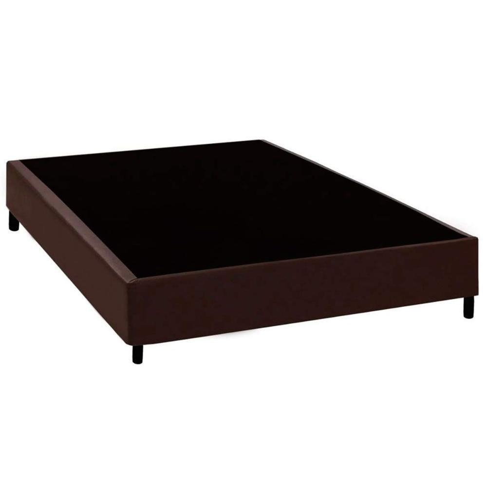 Cama Box Base Casal Bipartido Universal Courano Brown (138 (2 vol 69x188x20)) - Costa Rica - 1