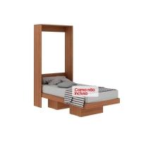 Cama Dobrável Multifuncional Articulada CM8015 Branco - Tecno Mobili - 6