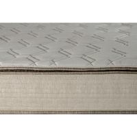 Cama Box Casal: Colchão Molas Bonnel Luckspuma Montreal Spring + Base CRC Suede Brown(138x188) - 2