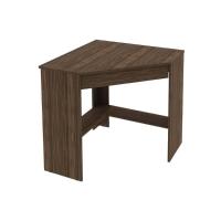 Mesa Canto p/Escritório Canto ME4169 c/ 1 Gaveta Nogal - Tecno Mobili - 1