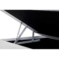 Cama Box Baú Queen Universal Courano White (158x198x35) - Ortobom - 6