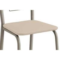 Cadeira Sala de Jantar Florença 2C005NK Aço Kit 2 Uni Niquel/Capuccino 31 - Kappesberg - 6