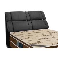 Cabeceira Cama Box Estofada Casal Casal Imperador Suede Cinza - Simbal - 1