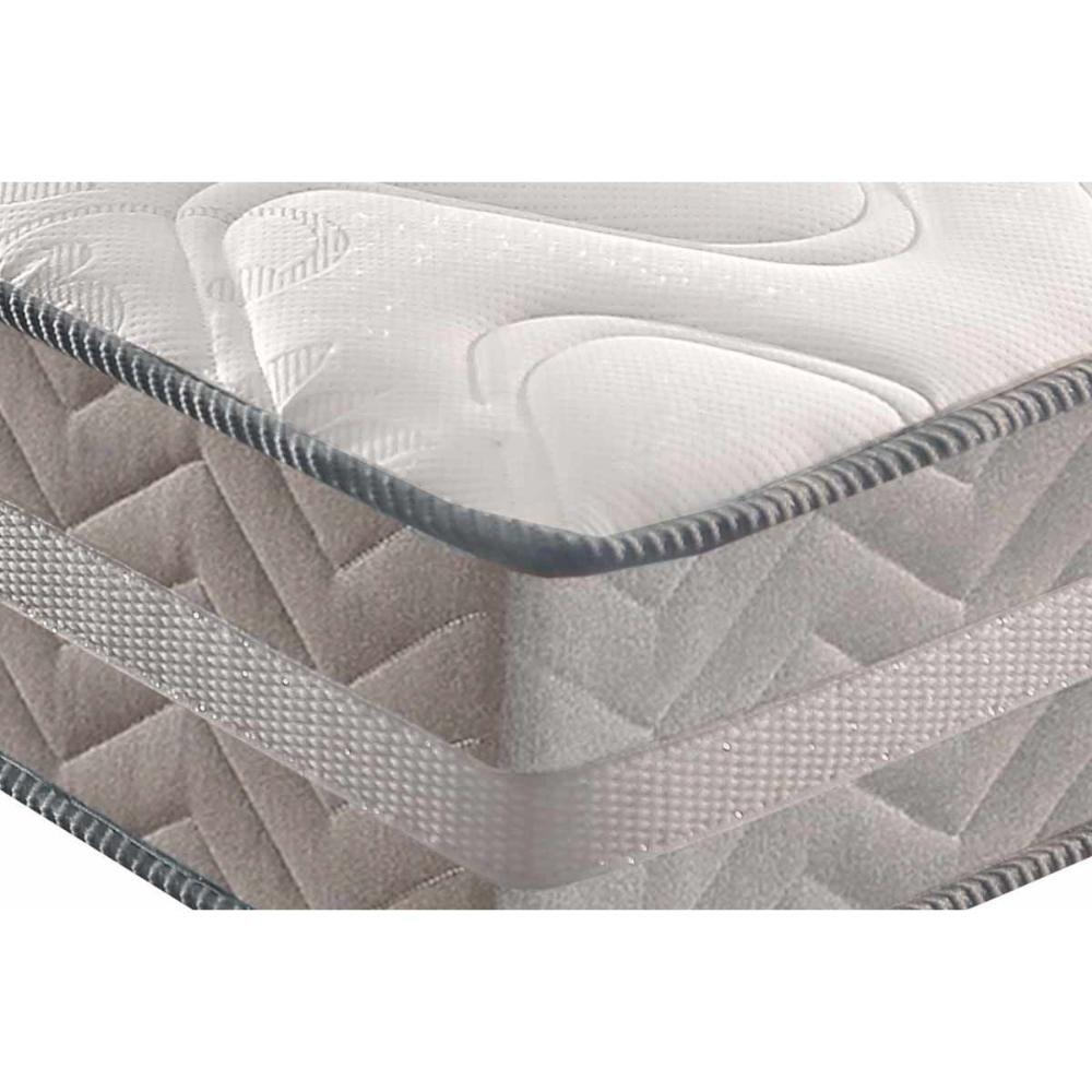 Colchão Queen Espuma Compact AG 65 / D28 / Master Double Face Gray (158x198x25) - Paropas - 2