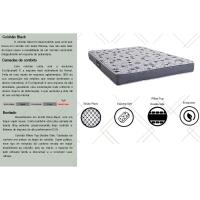 Colchão Solteiro Espuma Compact AG 65 / D28 / Black Double Face (88x188x25) - Herval