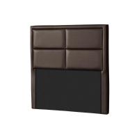 Cabeceira Cama Box Estofada Solteiro New York Courano Marrom - Probel - 1