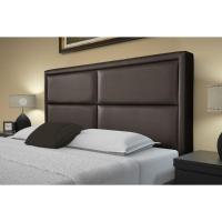 Cabeceira Cama Box Estofada Solteiro New York Courano Marrom - Probel - 2