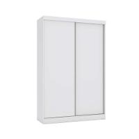 Guarda Roupa Solteiro 2 Portas de Correr e 2 Gavetas N571 Branco - Kappesberg - 1