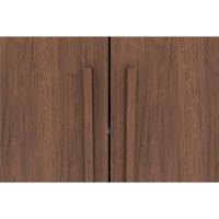 Guarda Roupa Casal 6 Portas e 3 Gavetas c/ Pés Cover Off White/Nature - Henn - 5