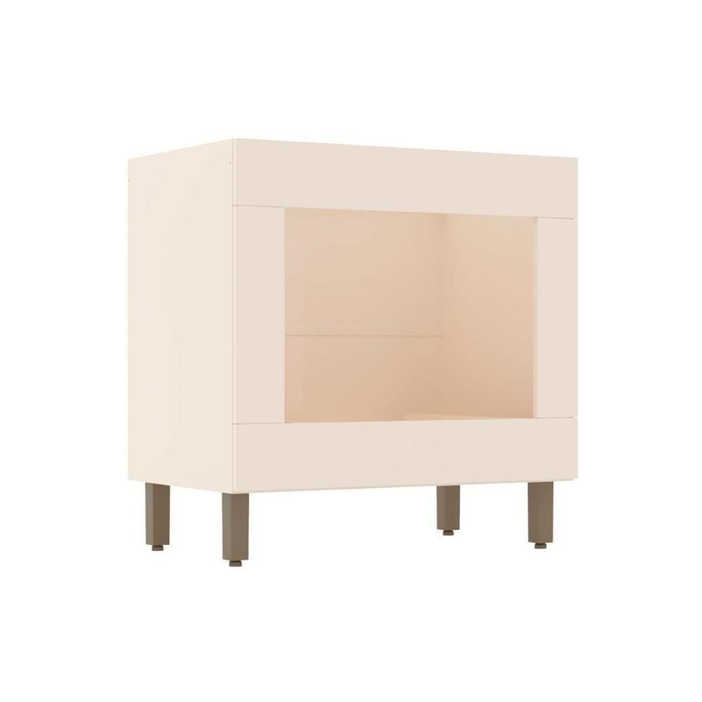 Balcão de Cozinha Connect Cooktop c/Forno Embutir 80x51x82cm Off White - Henn - 1