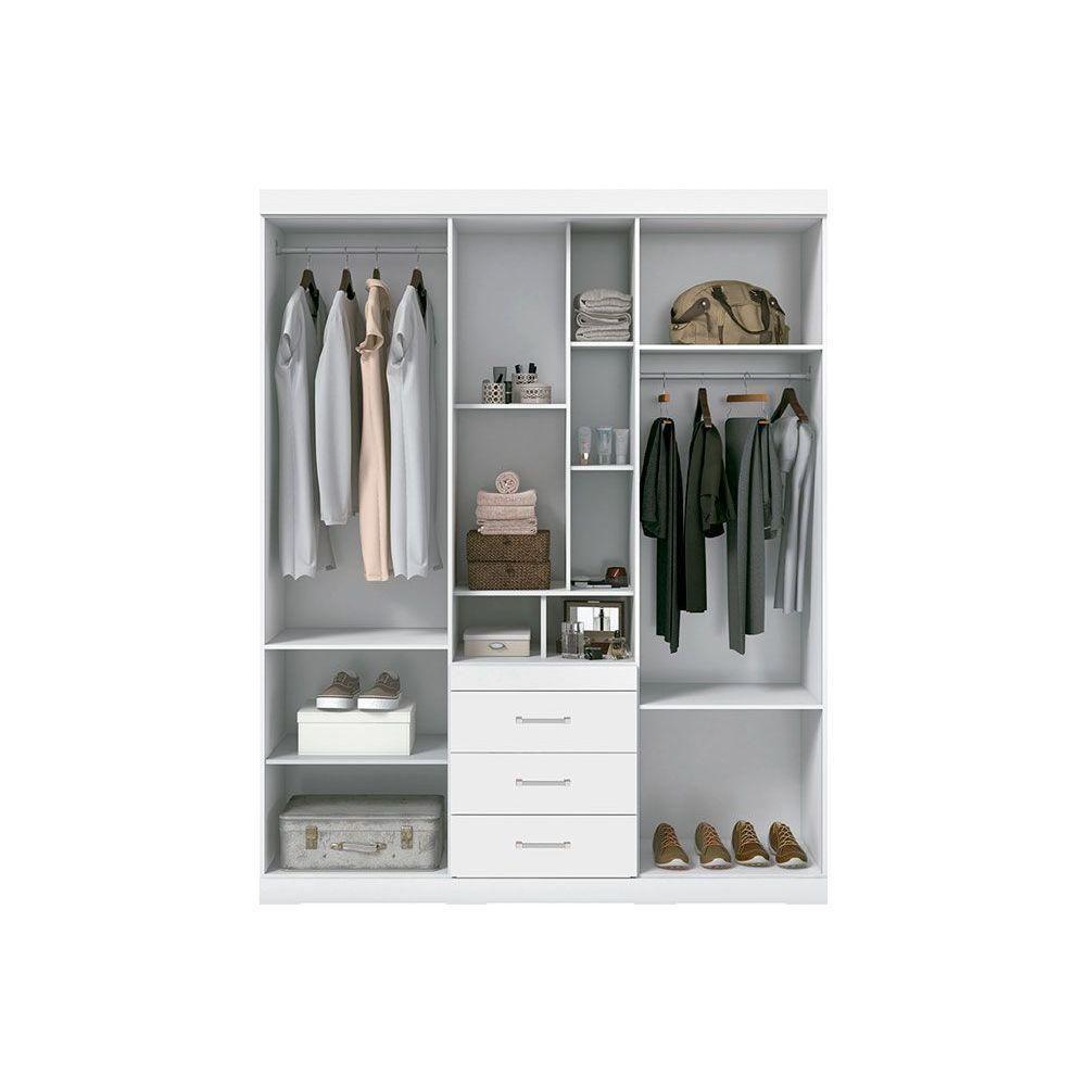 Guarda Roupa Solteiro 5 Portas E 3 Gavetas Havana Star 5.3 Atacama - Santos Andirá - 2