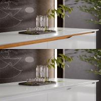 Buffet Aparador 2 Portas E 2 Gavetas Flop Branco - 2