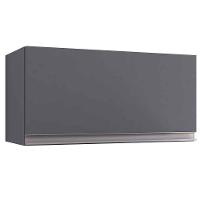 Armário Aéreo De Geladeira Para Cozinha Adriana Cinza - 1