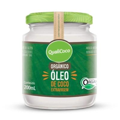 Óleo De Coco Extra Virgem Qualicoco 200 Ml Orgânico